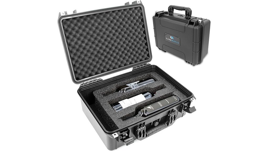 casematix 3 bottle wine suitcase