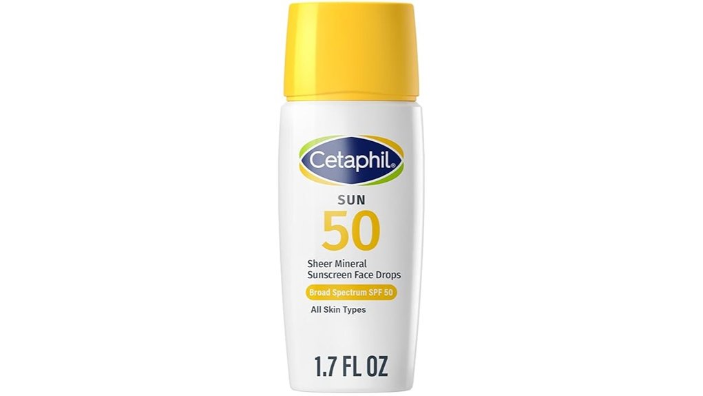 cetaphil spf 50 unscented facial sunscreen