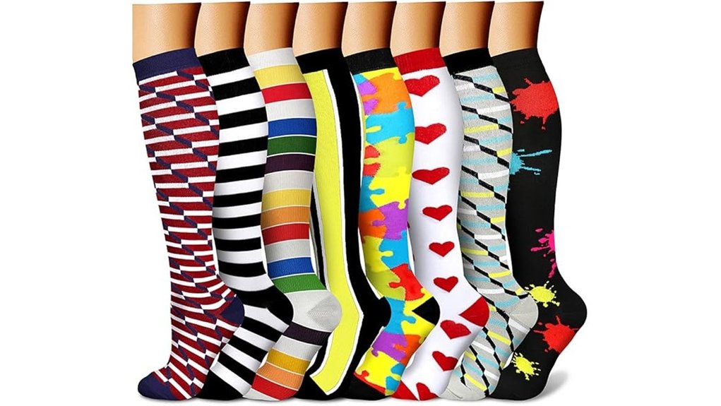 charmking compression socks 15 20 mmhg