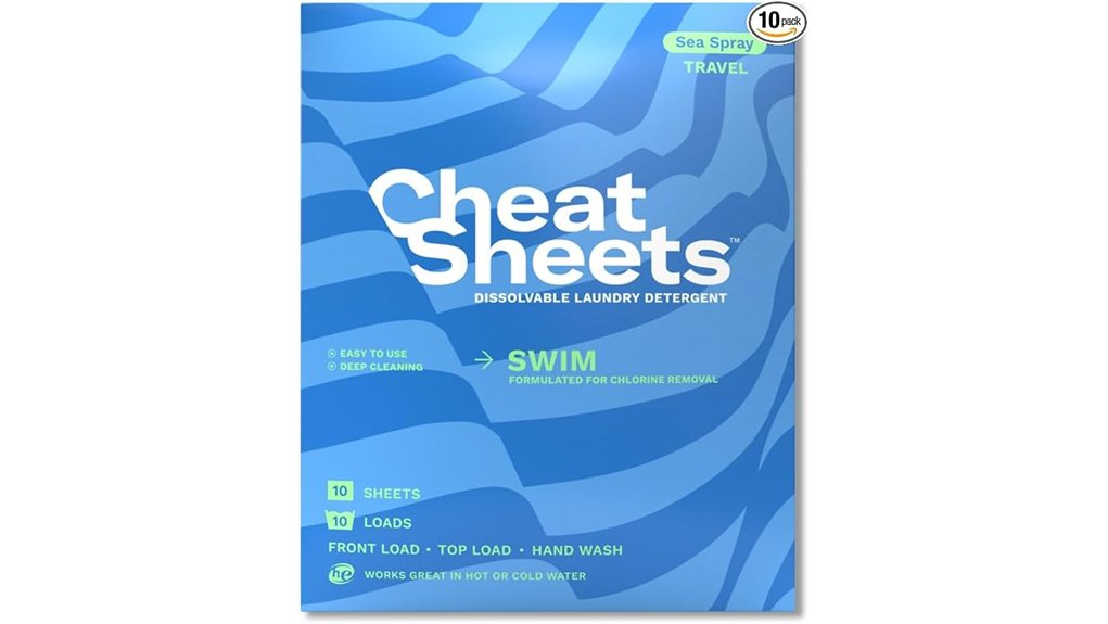 cheat sheets laundry detergent sheets