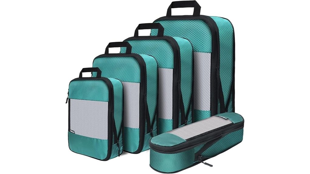 compression packing cubes for suitcases