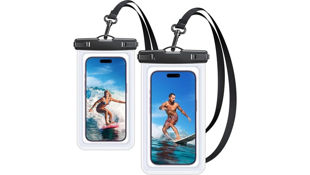 coolpow ipx8 waterproof pouch