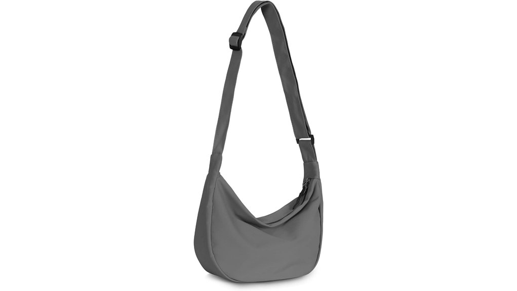 crescent crossbody sling bag