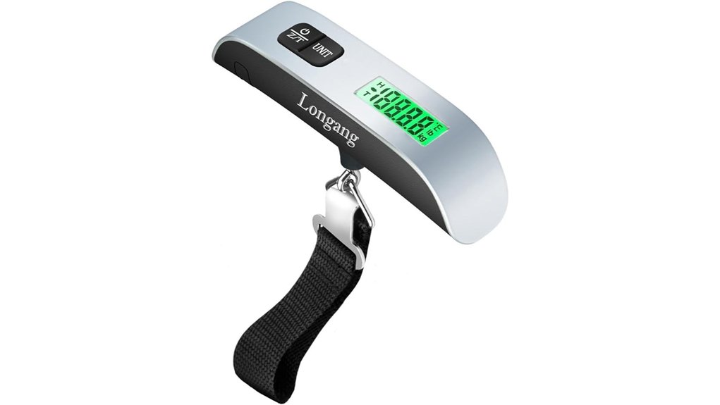 digital luggage scale with backlight