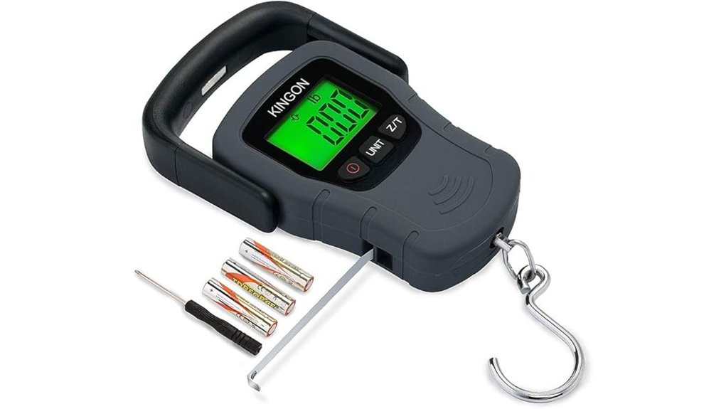 digital luggage scale with tare function