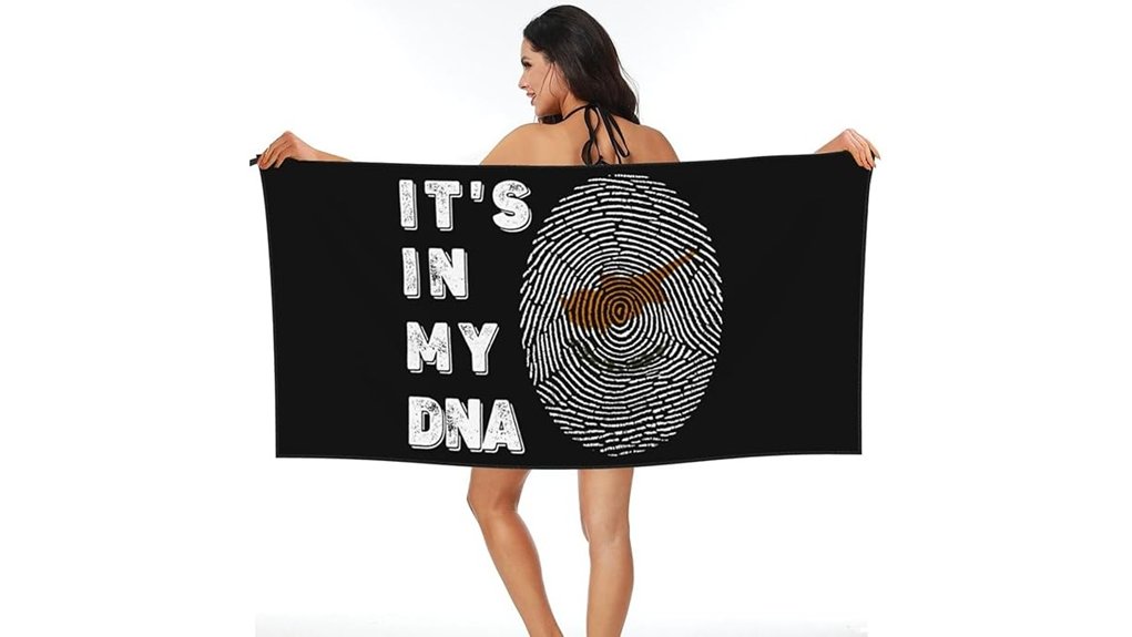 dna cyprus beach towel
