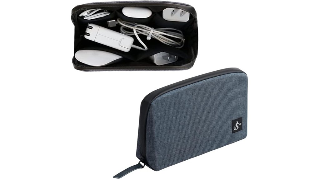 electronics organizer with waterproof bag