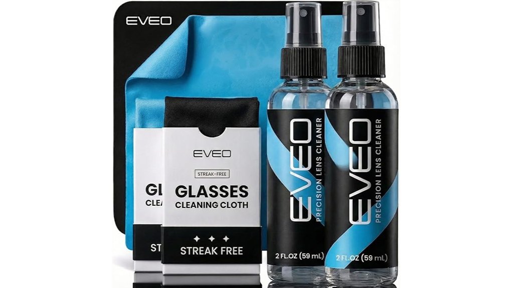 eveo eyeglass cleaner kit