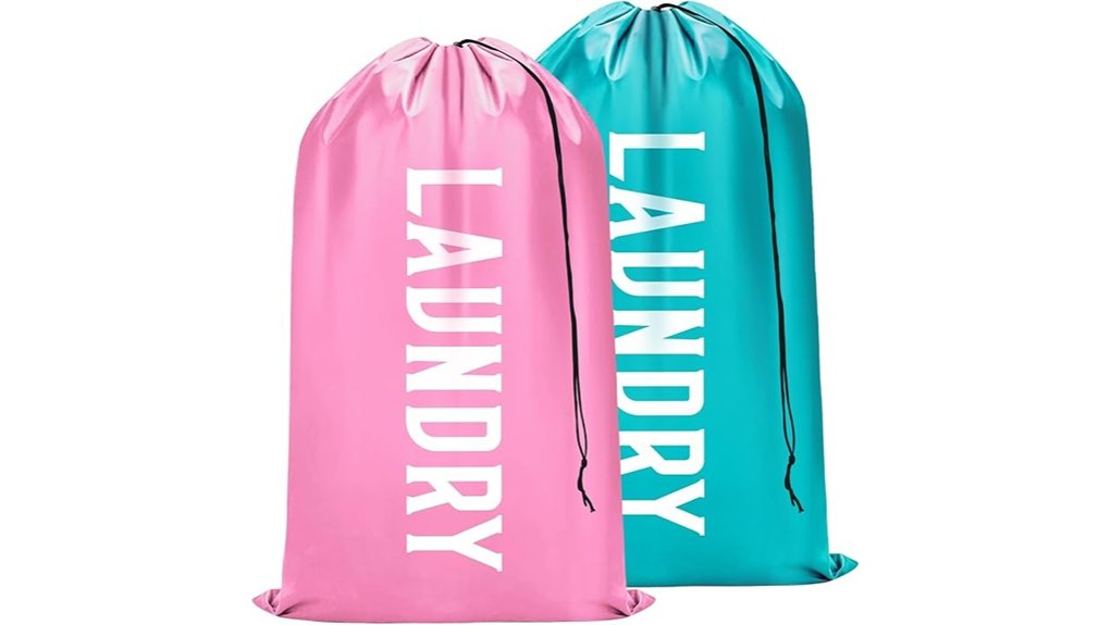 fiodrimy xl travel laundry bag 2 pack