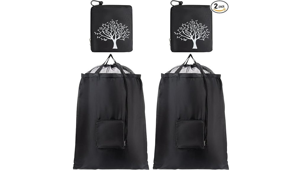 foldable laundry bags 2 pack