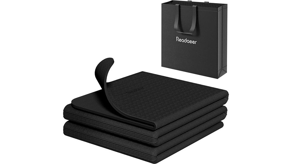 foldable travel yoga mat with bag