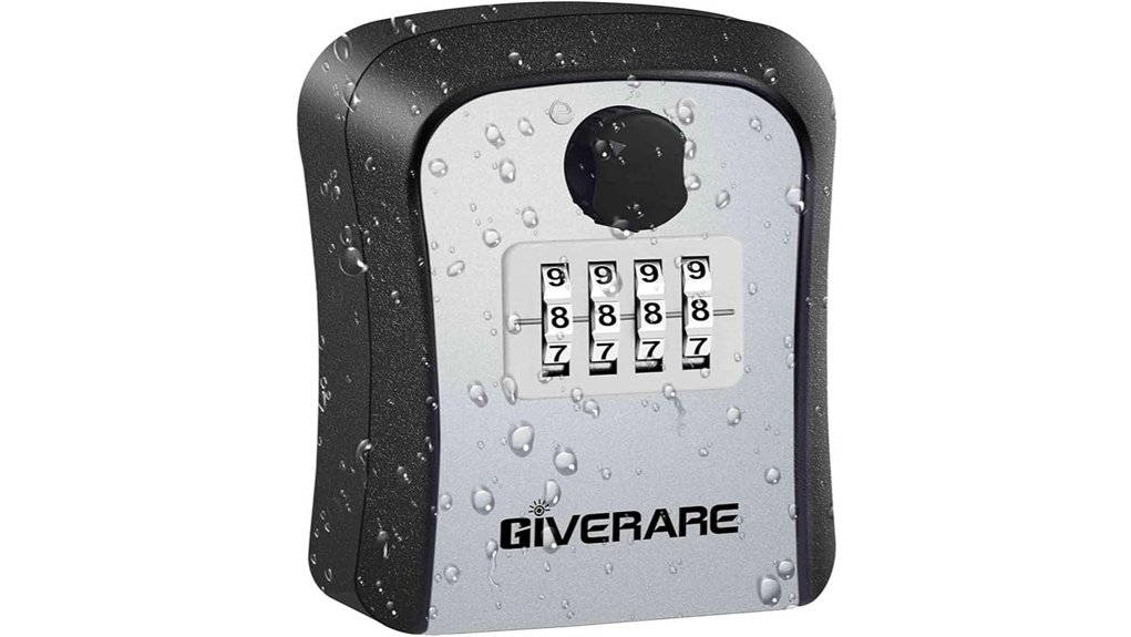 give are 4 digit lock box