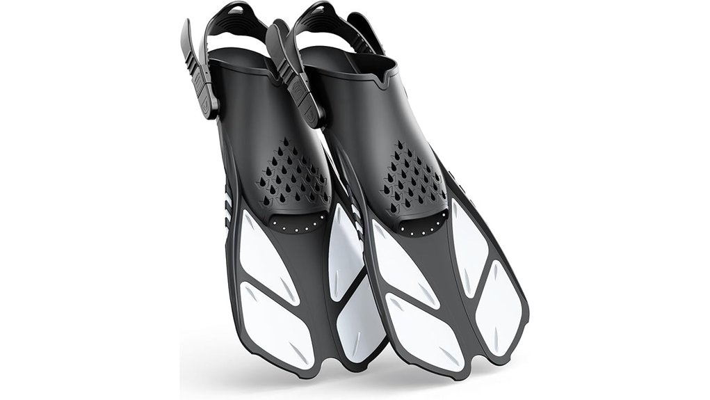 greatever adjustable open heel fins