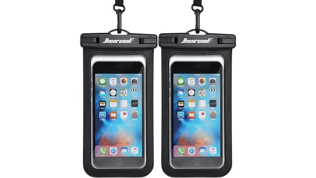 hiearcool ipx8 waterproof pouches