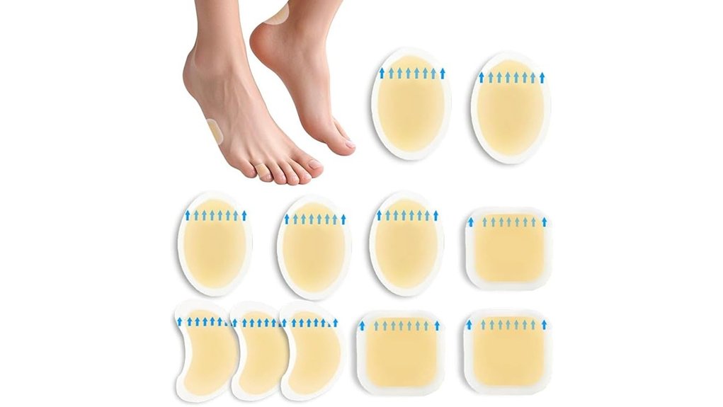 hydrocolloid blister bandages set