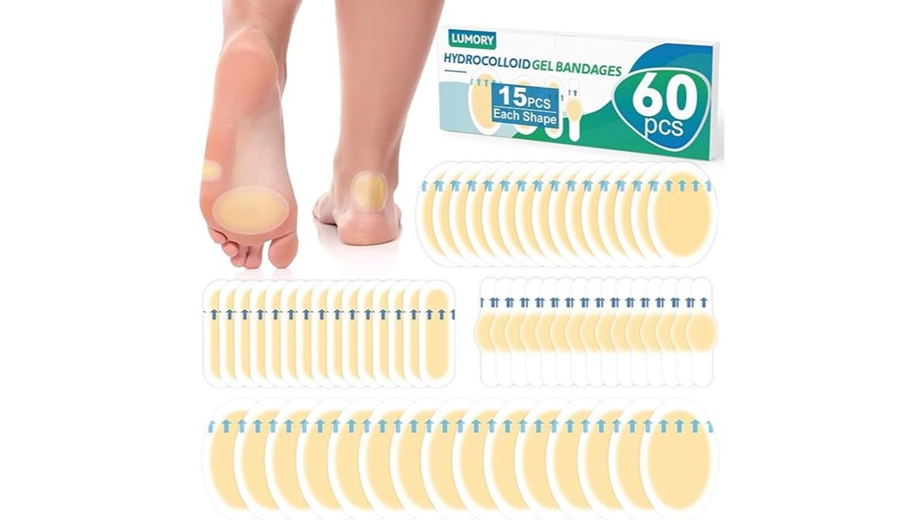 hydrocolloid blister bandages set