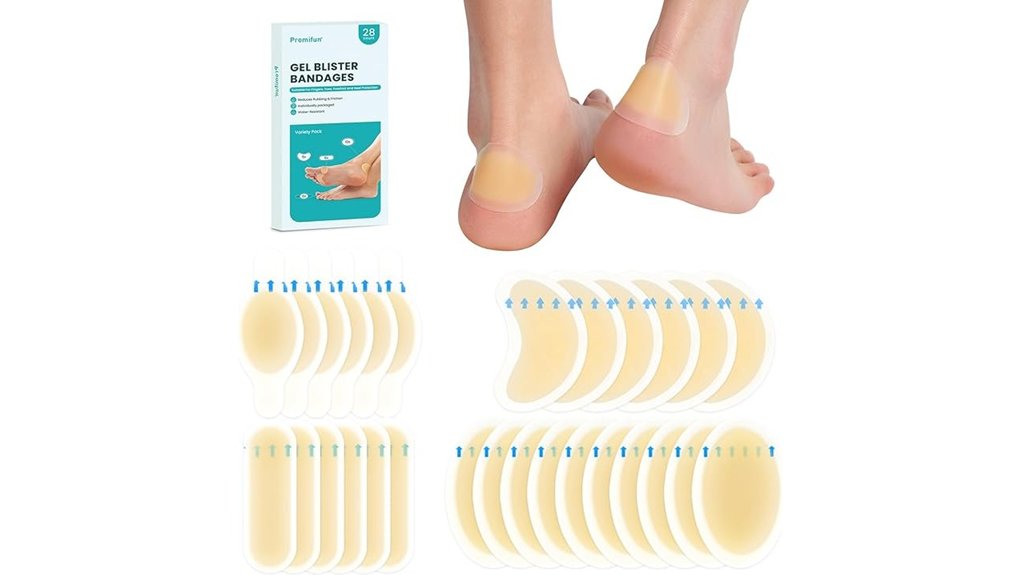 hydrocolloid blister pads pack