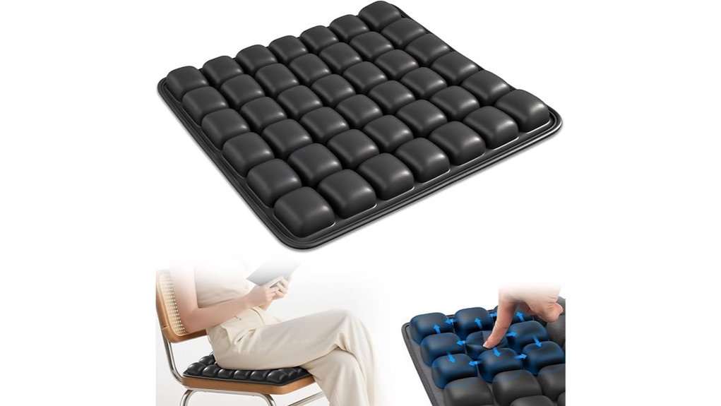 inflatable seat cushion for flights