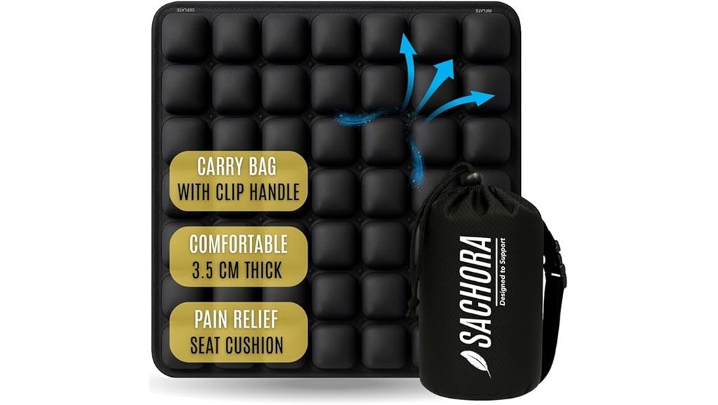 inflatable travel seat cushion