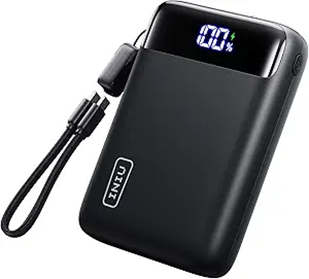 iniu 22 5w power bank with display
