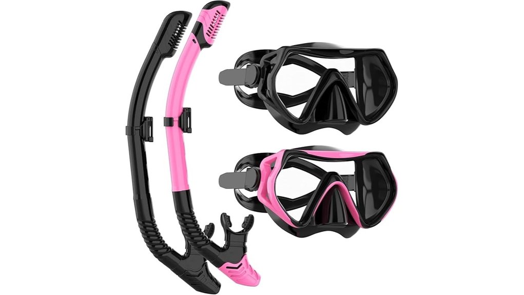 jring adult snorkel mask