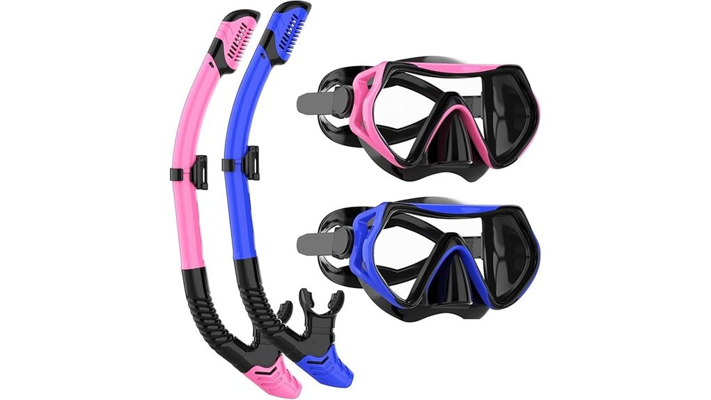jring snorkel mask set