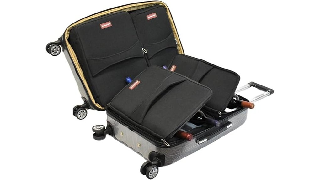 karriage mate wine luggage wheels