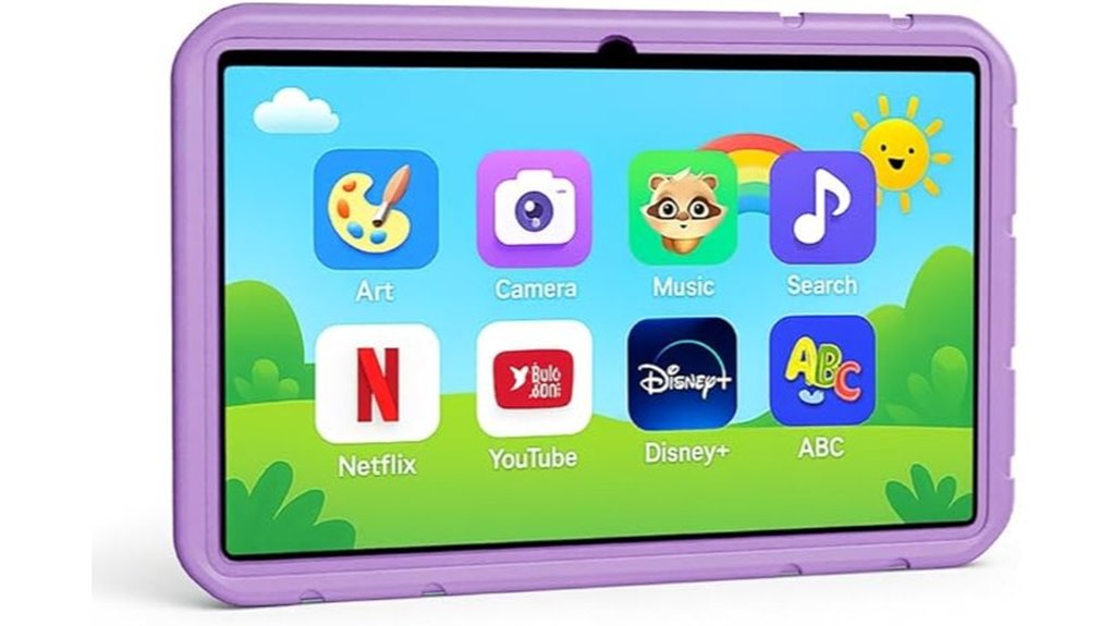kids android tablet 128gb 20gb ram gps case
