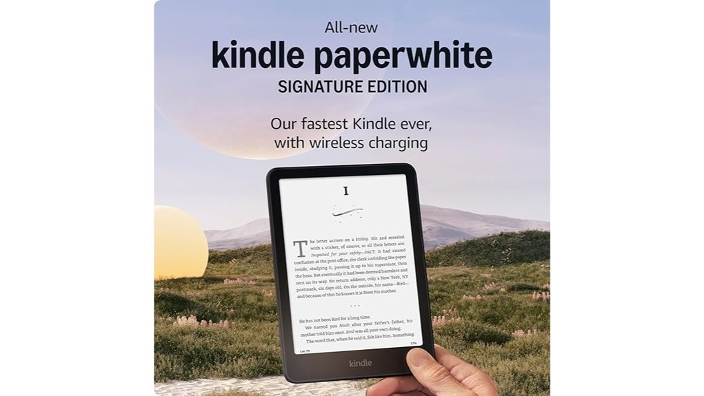 kindle paperwhite bundle signature edition