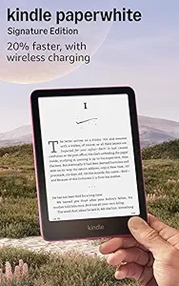 kindle paperwhite signature edition