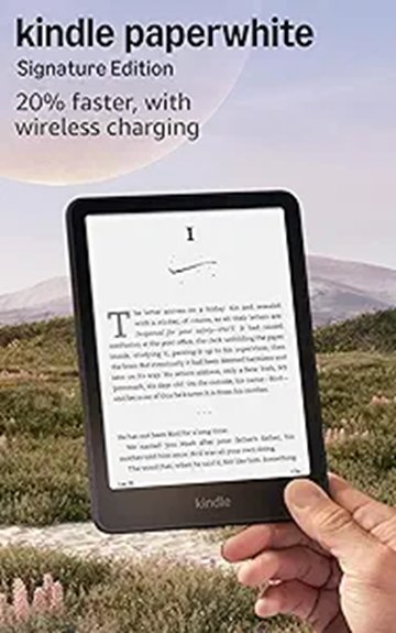kindle paperwhite signature edition