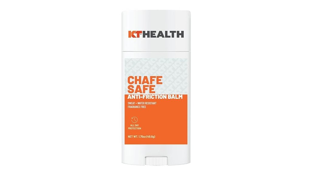 kt health chafe safe balm unscented large