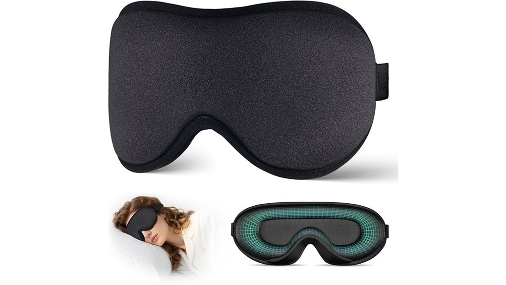 light blocking mask for side sleepers