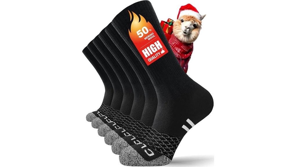 merino thermal socks trio