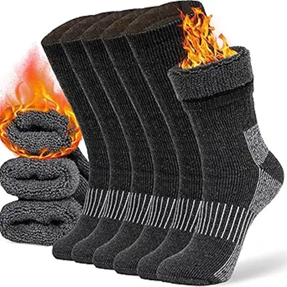 merino wool thermal socks