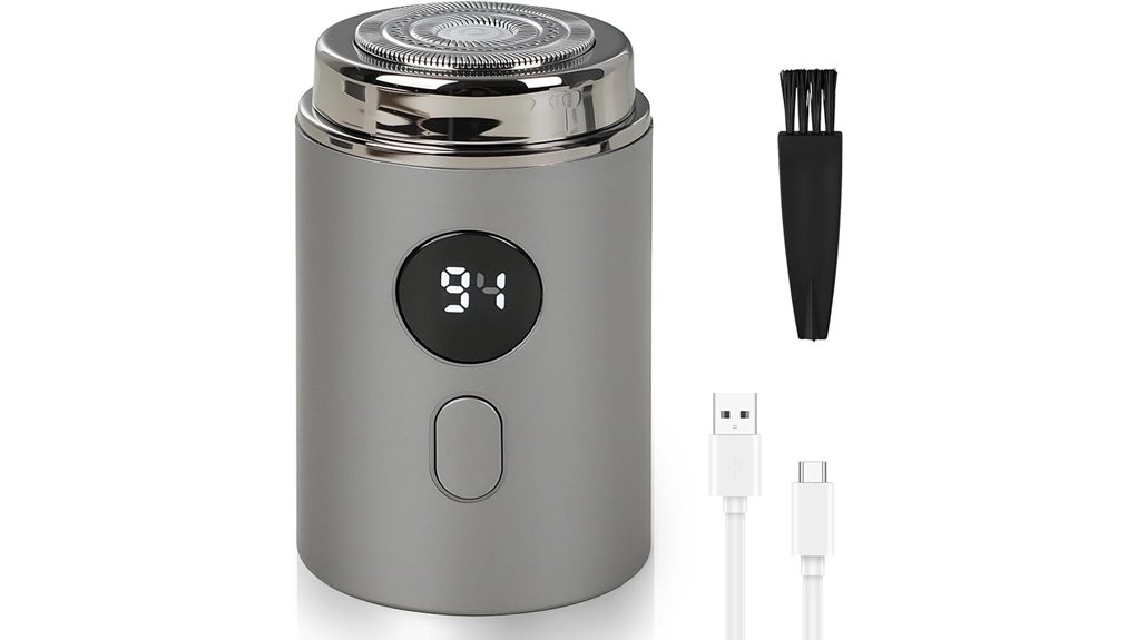 mini portable usb shaver