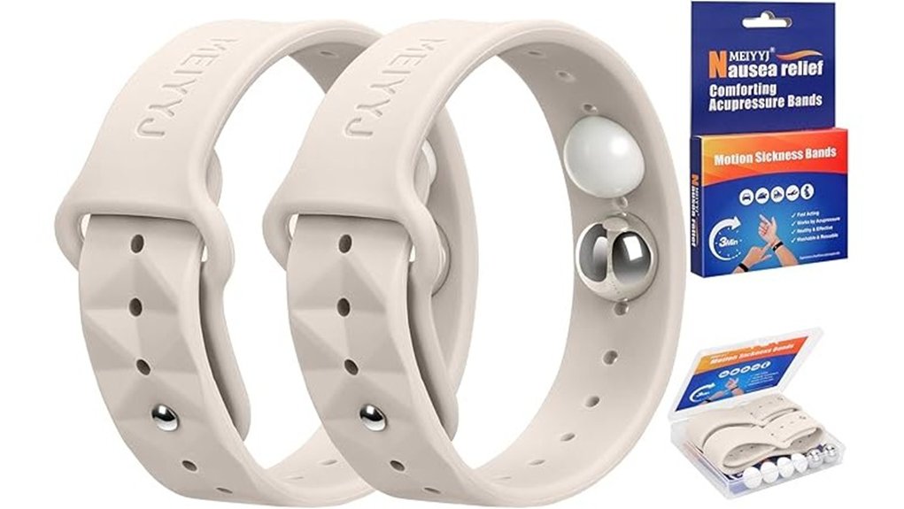 morning sickness relief travel wristbands