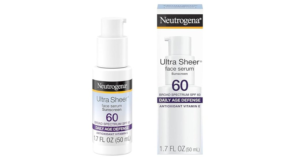 neutrogena spf 60 fragrance free sunscreen