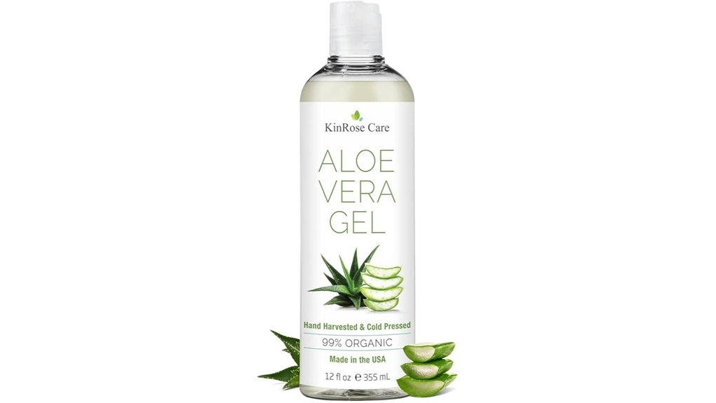 organic aloe vera gel for face