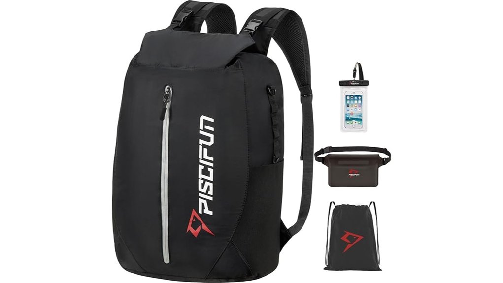 piscifun waterproof dry bag set