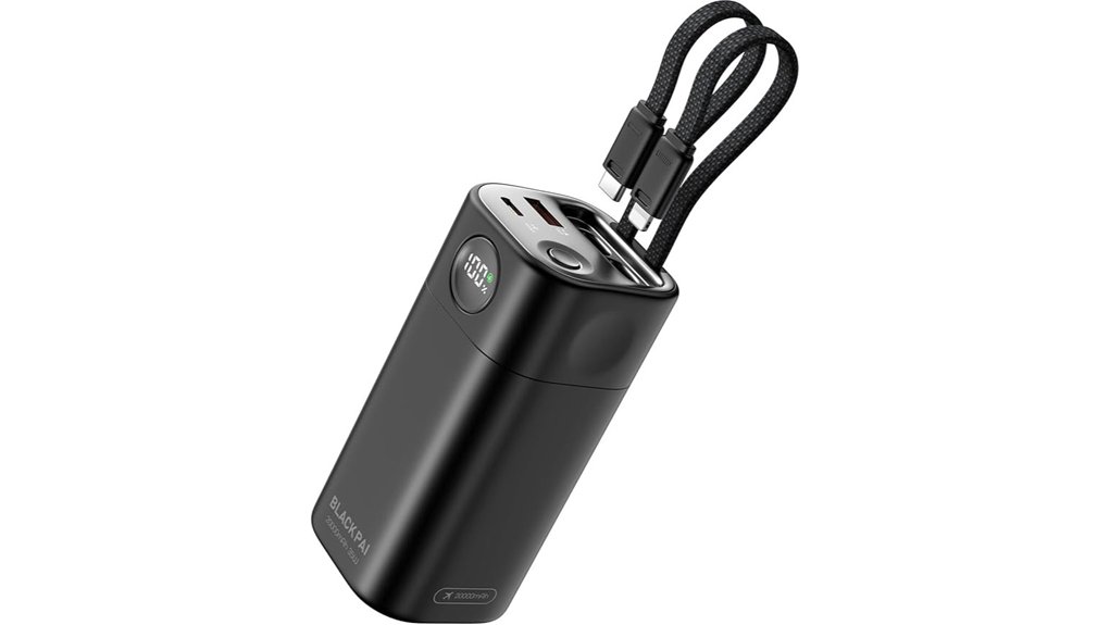 portable 20000mah power bank with 35w pd