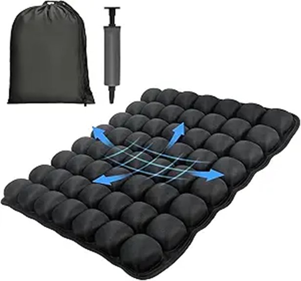 professional 3d inflatable travel seat cushion