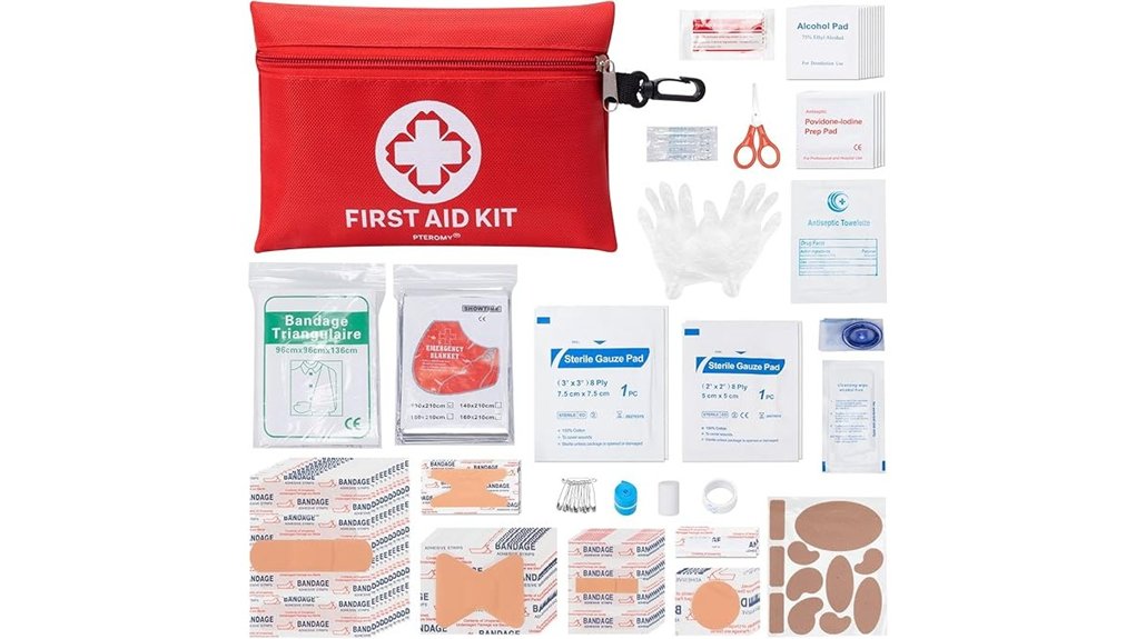 pteromy 150 piece first aid kit