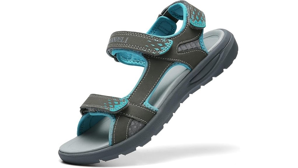 quandeli summer waterproof hiking sandals