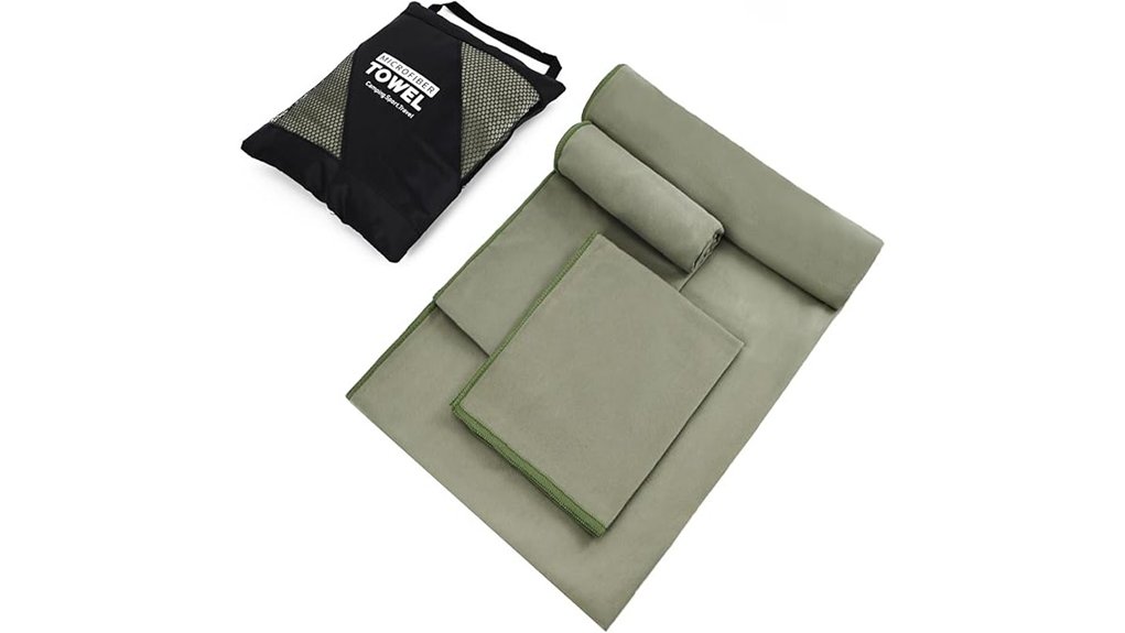 quick dry army green towel