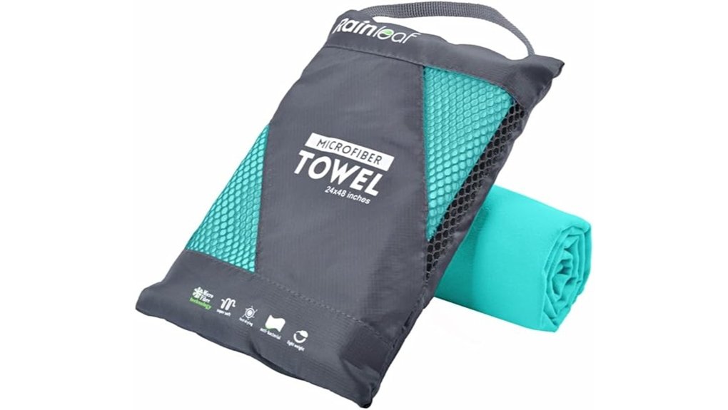 rainleaf microfiber travel towel