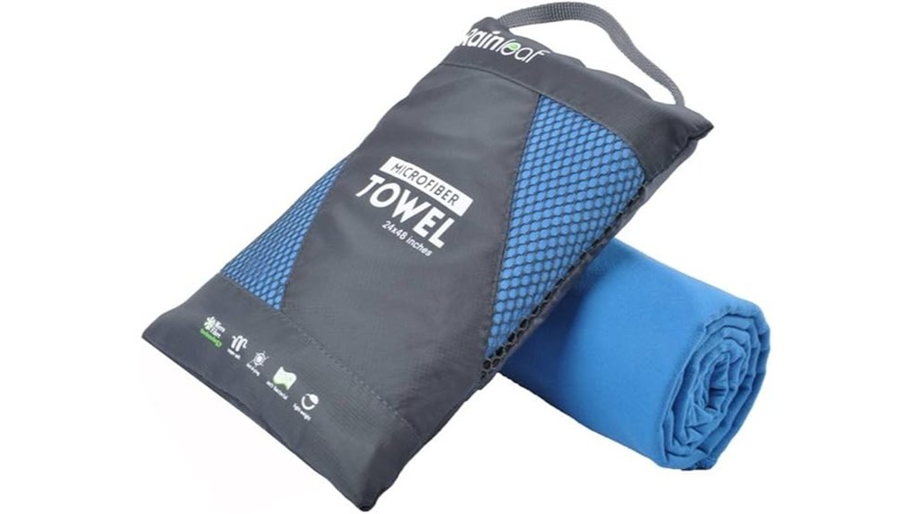 rainleaf microfiber travel towel