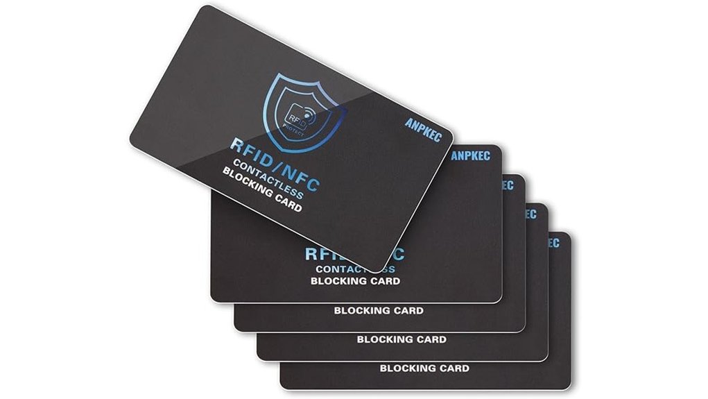 rfid blocking wallet cards