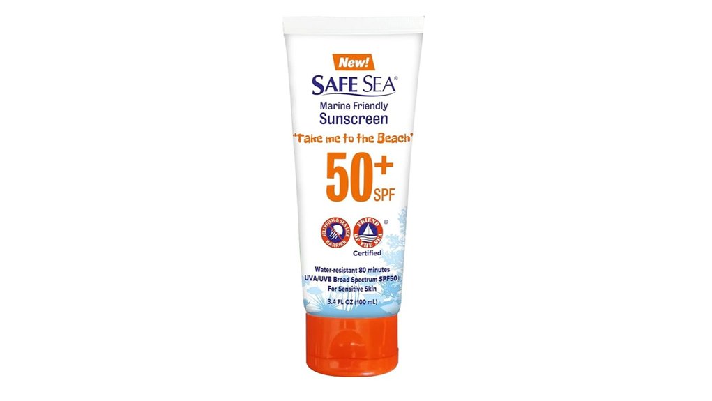 safe sea spf 50 jellyfish sting sunscreen