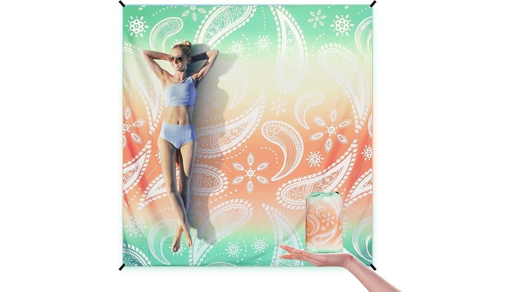 sandproof large waterproof mat